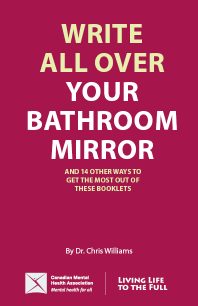 Youth workbook – Write all over your bathroom mirror